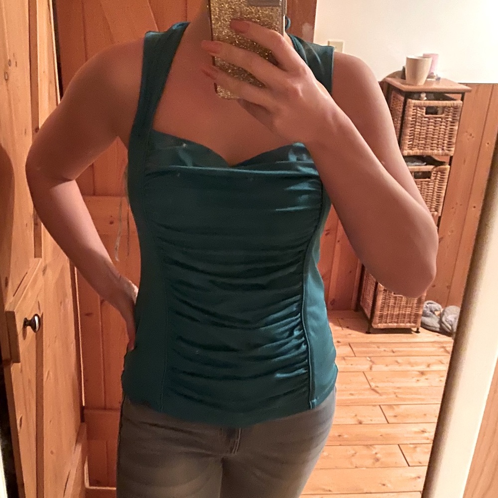Teal Guess Shirt